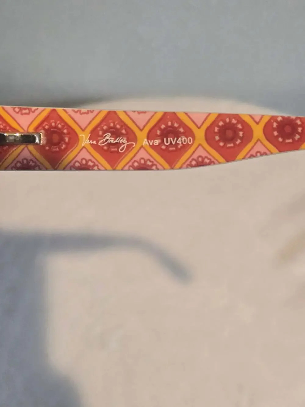 Vera Bradley Ava UV400 Sunglasses in Raspberry Fizz Pattern